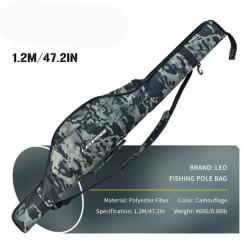 Sac de pêche LEO FG 120/140/160 cm pliable - 120 cm