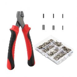 Pince à sertir Booms Fishing CP2 300 pcs 6 taille - Rouge