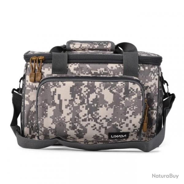 Sac de pche Hook Pack Lixada multifonction - Camouflage