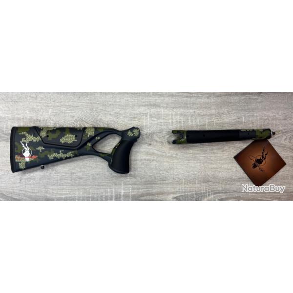 Crosse et devant Carbone Gustaff G93 Split Camo 17/19 mm GSG