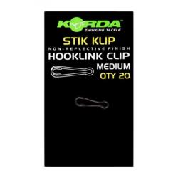 KORDA STIK KLIP MEDIUM HOOKLINK CLIP KORDA