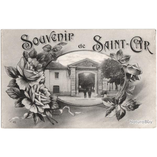 CPA MILITARIA  -  SOUVENIR DE SAINT-CYR  -  L'COLE SAINT-CYR, L'ENTRE