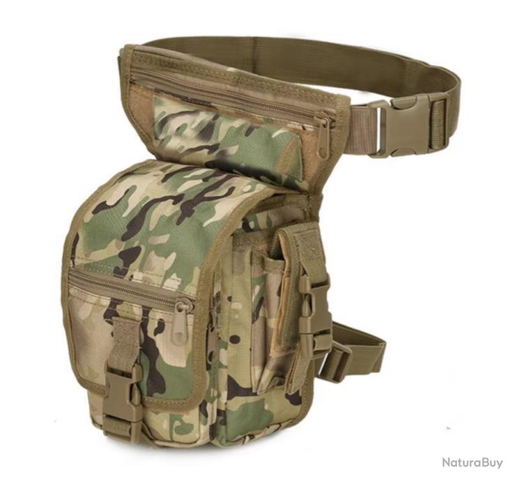 Unigear Sac Tactique Ceinture, Sacoche Ceinture Molle EDC 1000D/ Sac