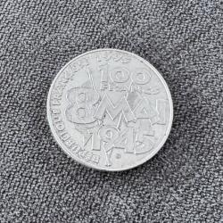 Pièce 100 Francs argent 8 mai 1945