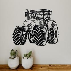 DECORATION MURALE (60cm) en FER. TRACTEUR CASE OPTUM