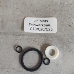 Kit joints torique et joint de valve pistolet CO2 FEINWERKBAU C10 / C20 / C25