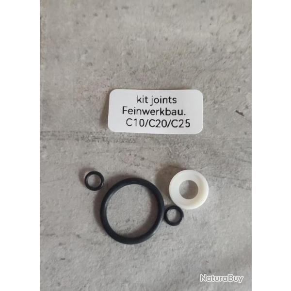 Kit joints torique et joint de valve pistolet CO2 FEINWERKBAU C10 / C20 / C25