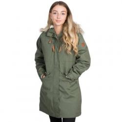 Parka imperméable Faithful pour femme Basilic