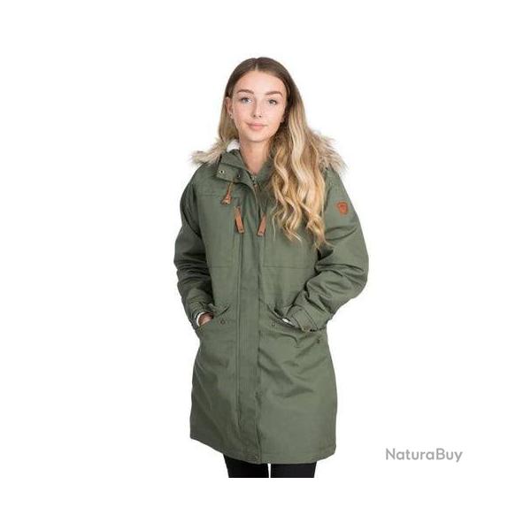 Parka impermable Faithful pour femme Basilic