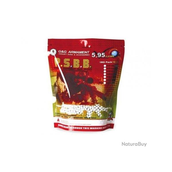 Sachet de 1 kg de Billes (G&G) 0.28 Non