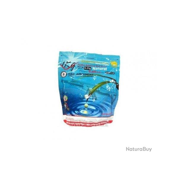 Sachet de 1 kg de Billes (G&G) 0.25 Oui