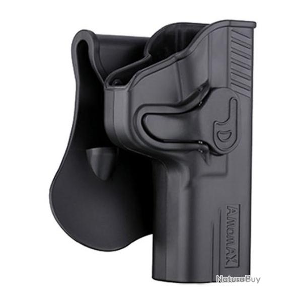 Holster CQC M&P9 Droitier (Amomax) Noir