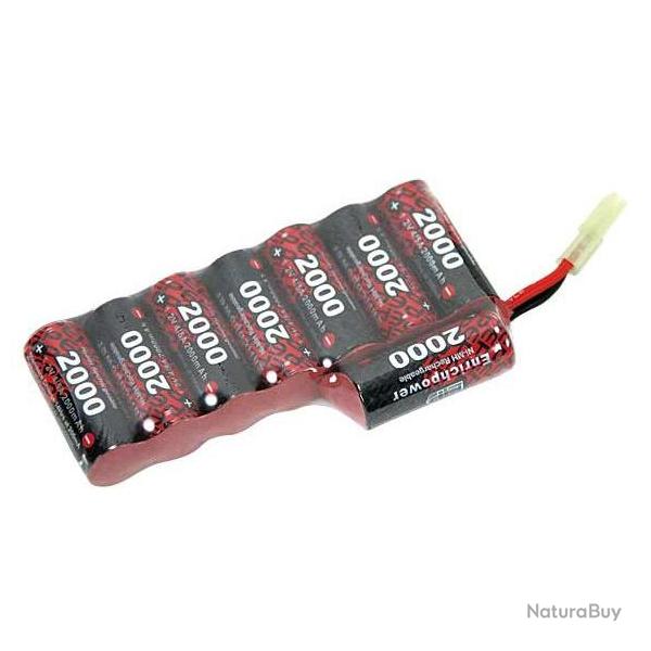 Batterie NiMh 9,6v 2000 mAh Crosse (ICS MC-132)