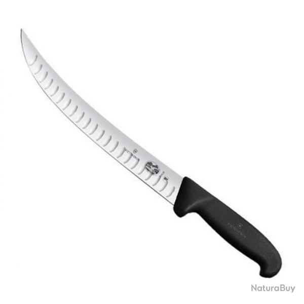 Couteau abattre/boucher troit alvol, Long. lame 25 cm [Victorinox]