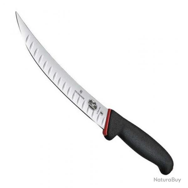 Couteau abattre/boucher "Dual Grip" troit alvol, Long. lame 20 cm [Victorinox]