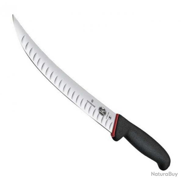 Couteau abattre/boucher "Dual Grip" troit alvol, Long. lame 25 cm [Victorinox]