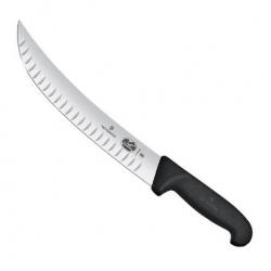 Couteau abattre/boucher alvéolé, Long. lame 25 cm [Victorinox]