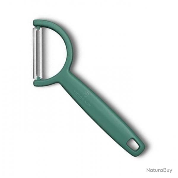 plucheur rasoir  lgumes "RHO" lame lisse, Couleur vert [Victorinox]