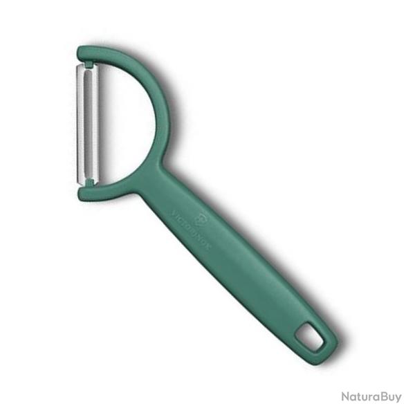 plucheur rasoir  lgumes "RHO" lame lisse, Couleur vert [Victorinox]