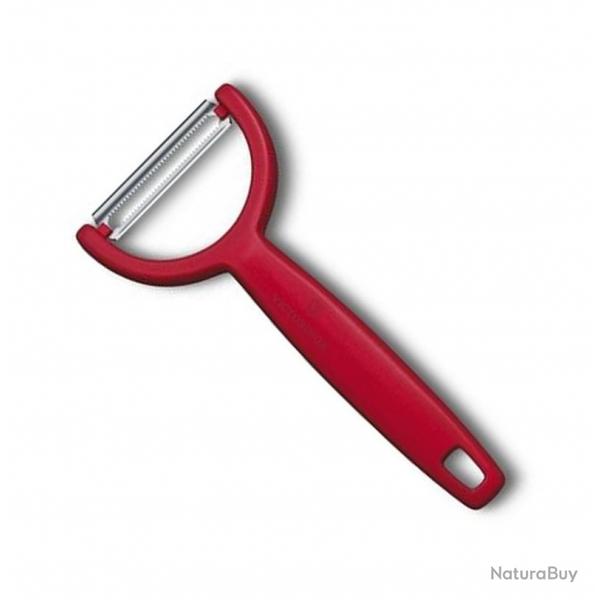 Ple-tomates (plucheur universel) "Ypso" lame dente, Couleur rouge [Victorinox]