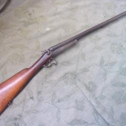 fusil de chasse percussion centrale en calibre 16 E.Bernard