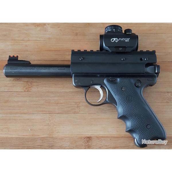 Montage rail picatinny pour Ruger Mark I & II non taraud