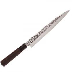 COUTEAU de découpe Japonais Sashimi Lame Martelée SEKIRYU SRH400 21cm