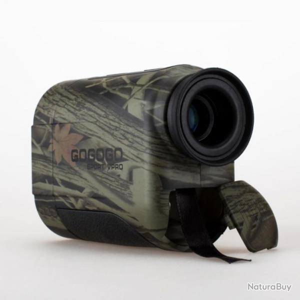 Tlmtre de Chasse 1100 Mtres Grossissement 6X avec Affichage Vert Adaptatif - PROMO LIMITE