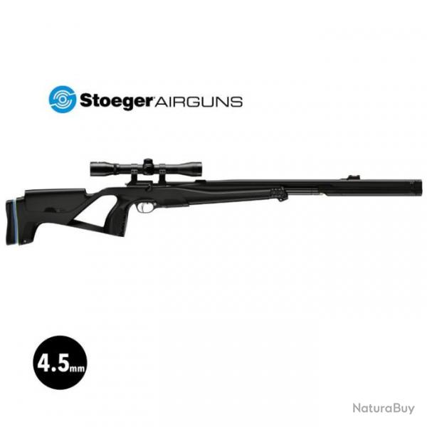 CARABINE AIR PCP STOEGER XM1 S4 COMBO 4X32 Noir - Plombs 4,5 mm 19.9J