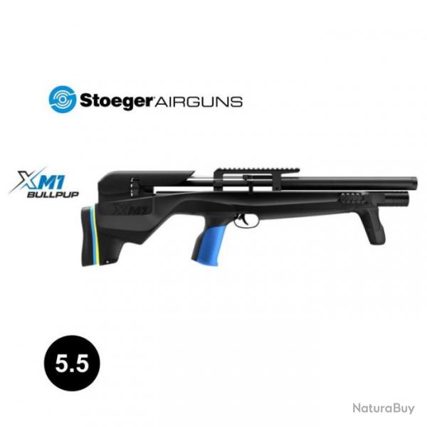 CARABINE AIR PCP STOEGER XM1 BULLPUP Noir - Plombs 5,5 mm 42J