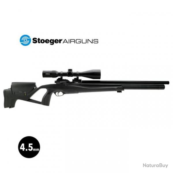 CARABINE AIR PCP STOEGER XM1 RANGER COMBO 3-9X40 Noir - Plombs 4,5 mm 29J