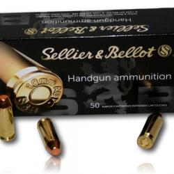 MUNITIONS SELLIER & BELLOT FMJ 180GR CAL. 10MM AUTO