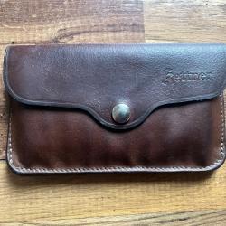 Cartouchière vintage Cuir Edouard Kettner 10 balles