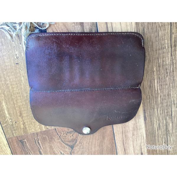 Cartouchire Cuir Edouard Kettner  10 balles