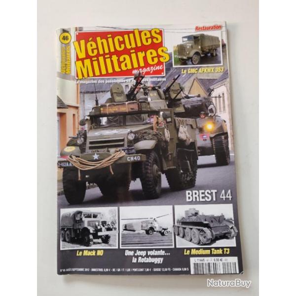 VEHICULES MILITAIRES MAGAZINE  NUMRO 46