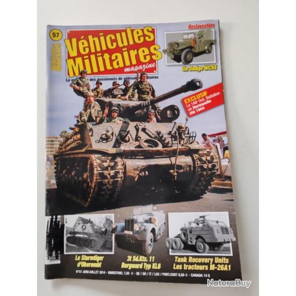 VEHICULES MILITAIRES MAGAZINE  NUMRO 57