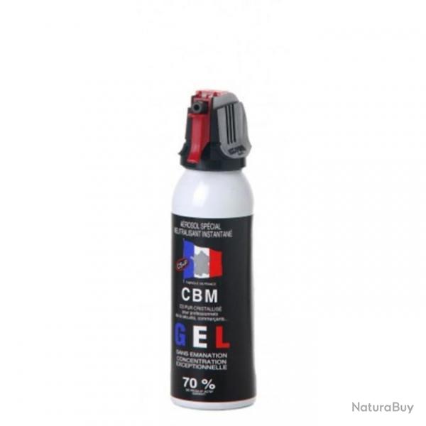 Bombe lacrymogne Spray Aerosol 100 ml Gel CBM