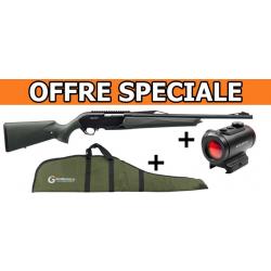 OFFRE SPECIALE - CARABINE SEMI-AUTO WINCHESTER SXR2 STEALTH FILETÉE CAL. 30-06Spr + POINT ROUGE KITE