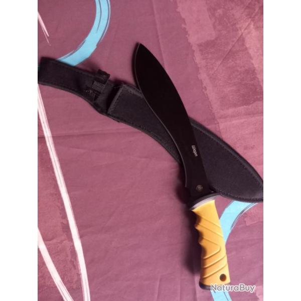 Machette couteau Kukri parang avec tui