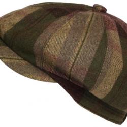 Beret Casquette Gavroche Verte et Rouge en Laine Charly Taille unique Vert