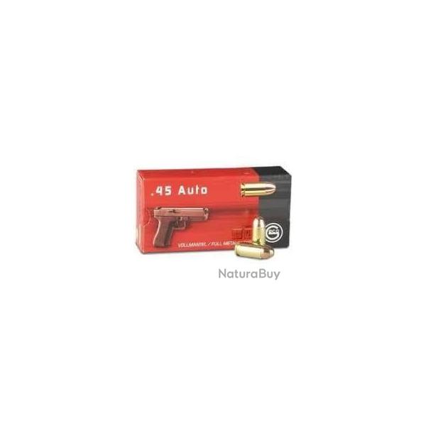 Munitions GECO  45 ACP (lot de 5)