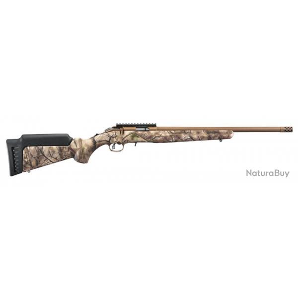 RUGER AMERICAN RIMFIRE 22LR 10CPS 18" 46CM FILET 1-2-28" CAMO