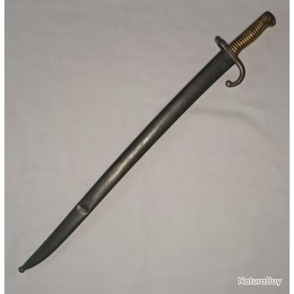 Sabre baonnette CHASSEPOT Imprial 1868 XIXme