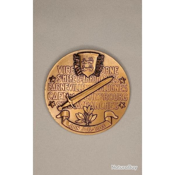 Mdaille commmo libration Normandie 1944