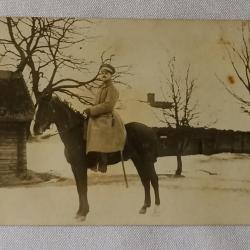 Carte photo Prussien cavalerie Bavaroise 1916 WW1