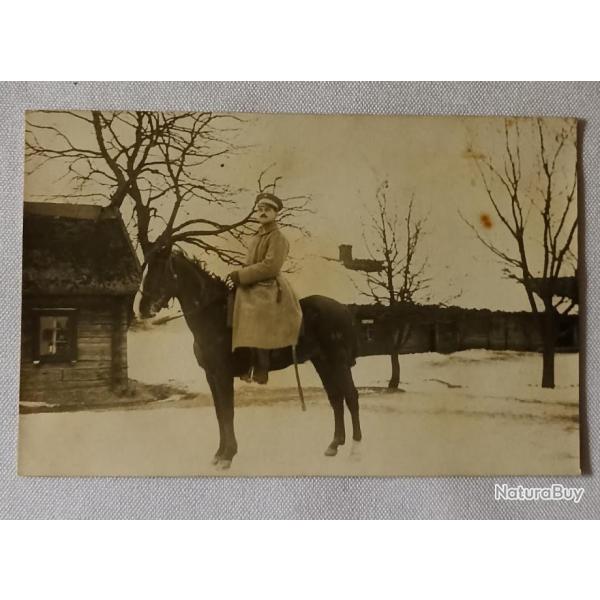 Carte photo Prussien cavalerie Bavaroise 1916 WW1