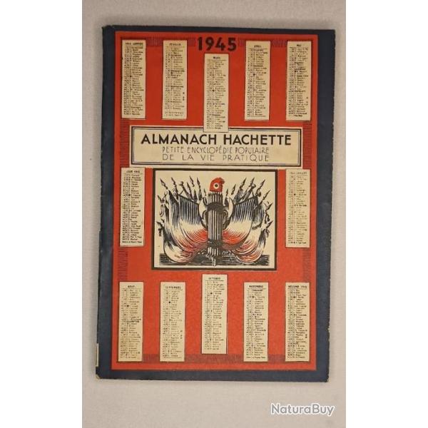 Almanach Hachette 1945 Libration de la France