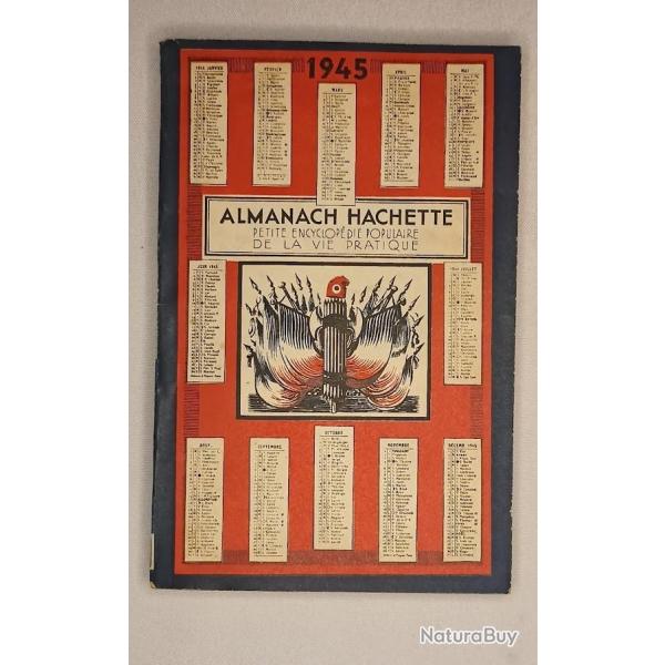 Almanach Hachette 1945 Libration de la France