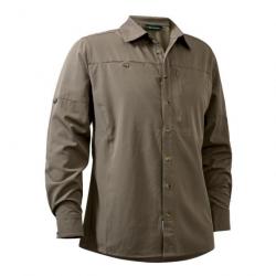 destockoctobre Chemise Canopy beige Deerhunter  taille:43/44