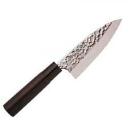 COUTEAU de découpe Japonais Deba Lame Martelée SEKIRYU  15cm